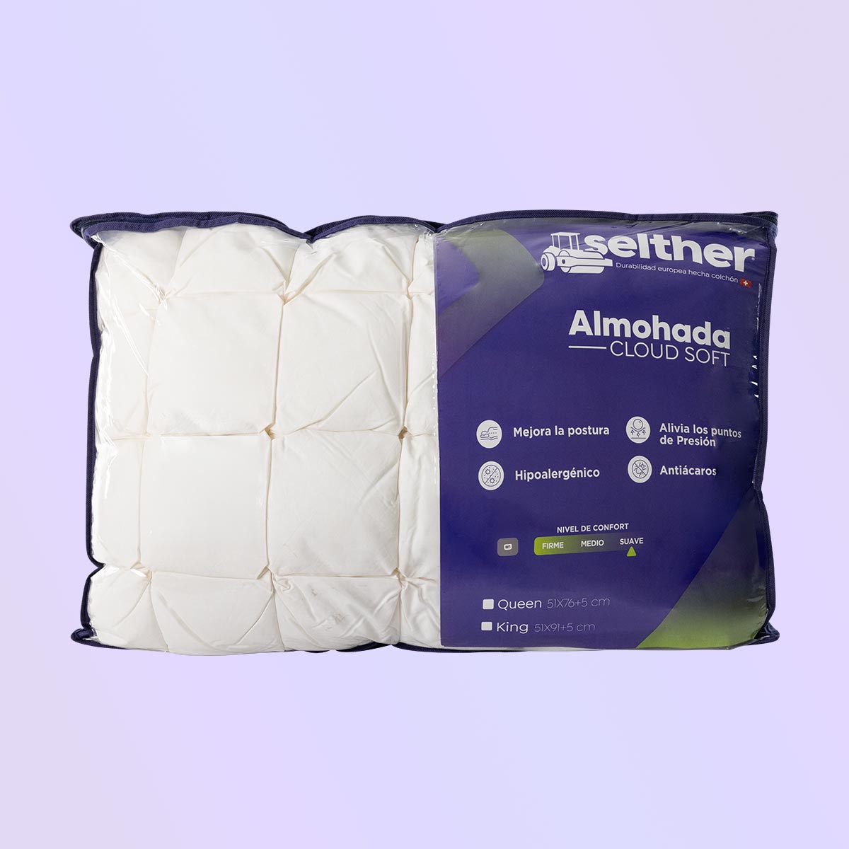 Foto empaque Almohada Cloud Soft - Selther