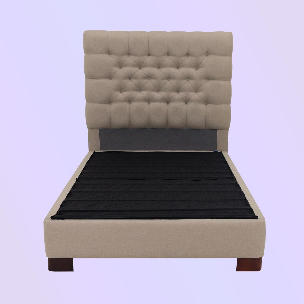 Foto frontal Recámara Glam beige - Selther